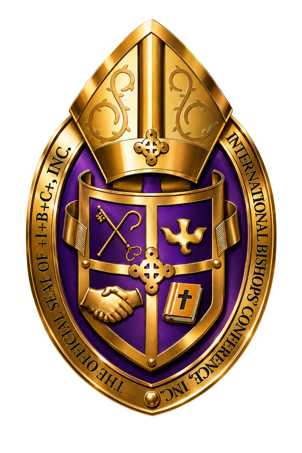 Official seal of the International Bishops' Conference, Inc.